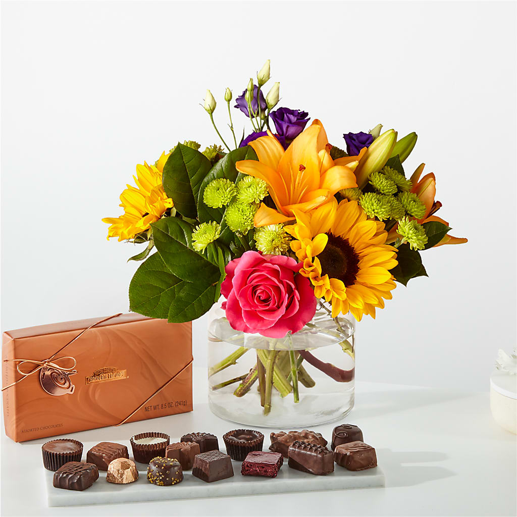 Best Day Bouquet and Chocolate Bundle – Talia Flowers, Ottawa ON