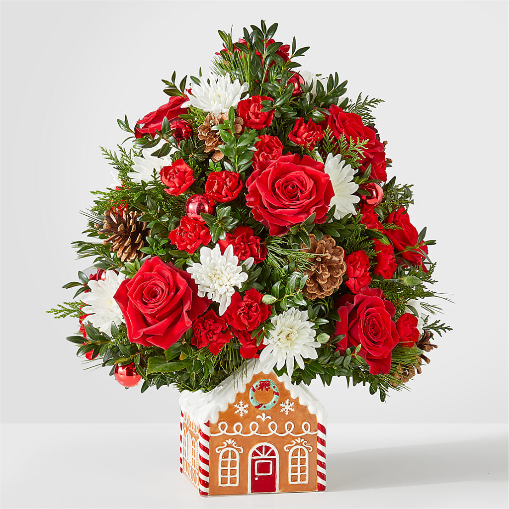 Spiced Gingerbread Tree – Talia Flowers, Ottawa ON