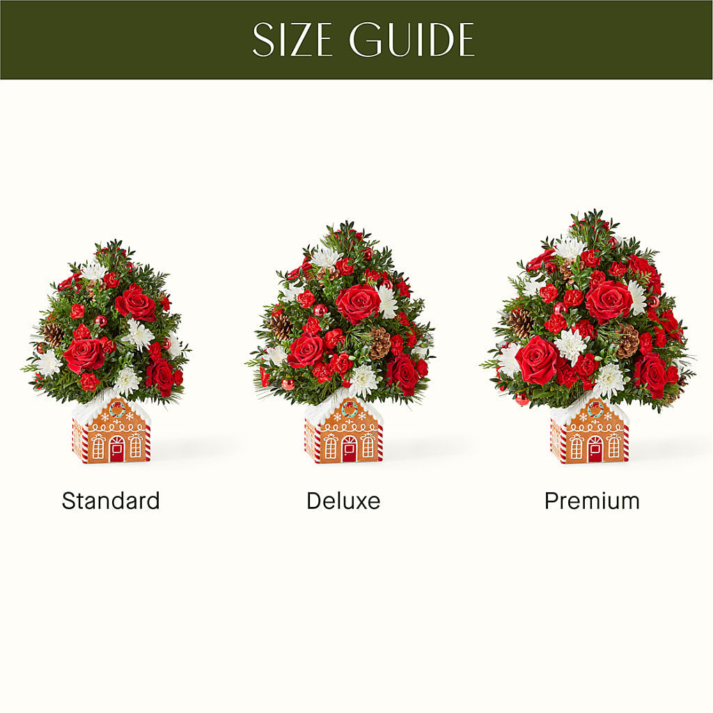 Spiced Gingerbread Tree – Talia Flowers, Ottawa ON
