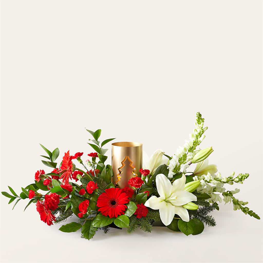 Mingle & Jingle Centerpiece – Talia Flowers, Ottawa ON