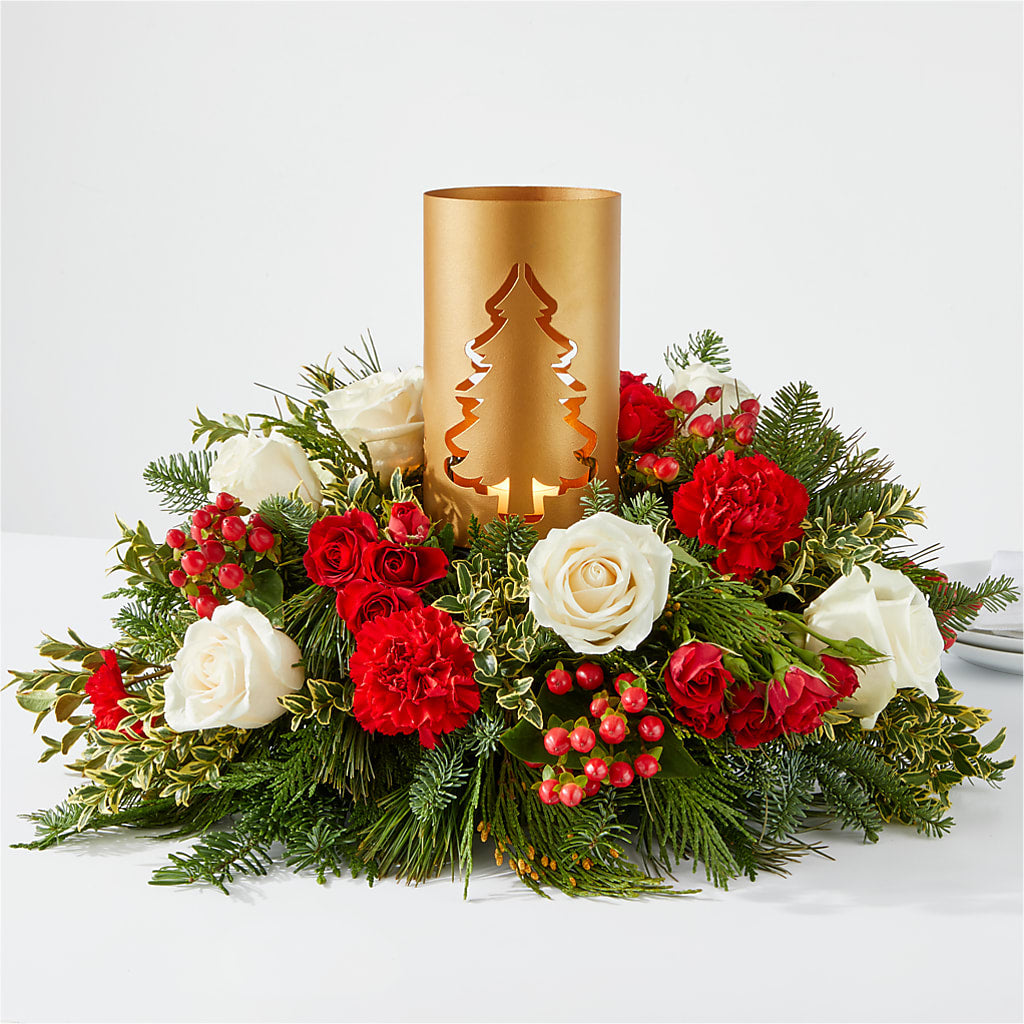December Dreams Centerpiece – Talia Flowers, Ottawa ON