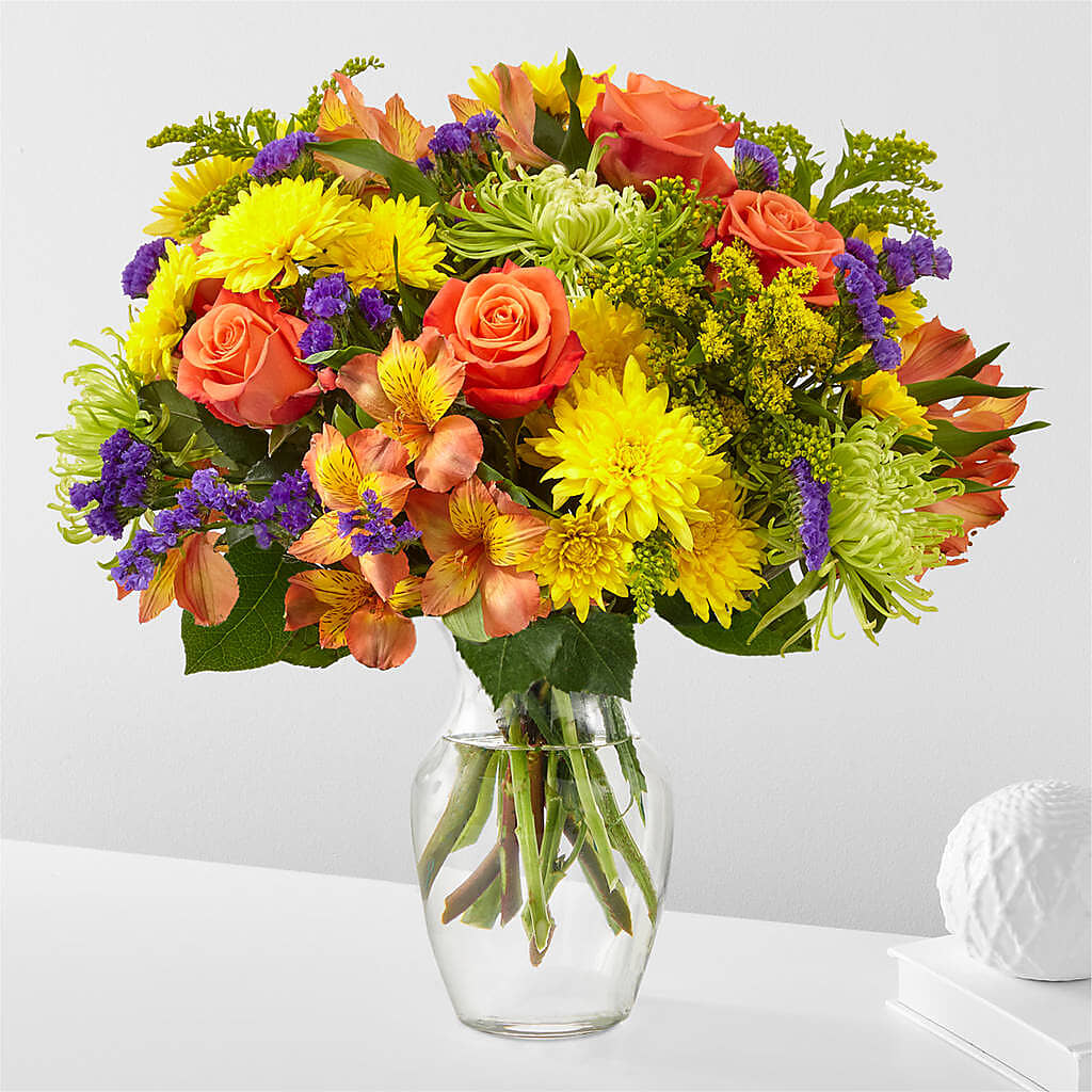 Marmalade Skies Bouquet – Talia Flowers, Ottawa ON