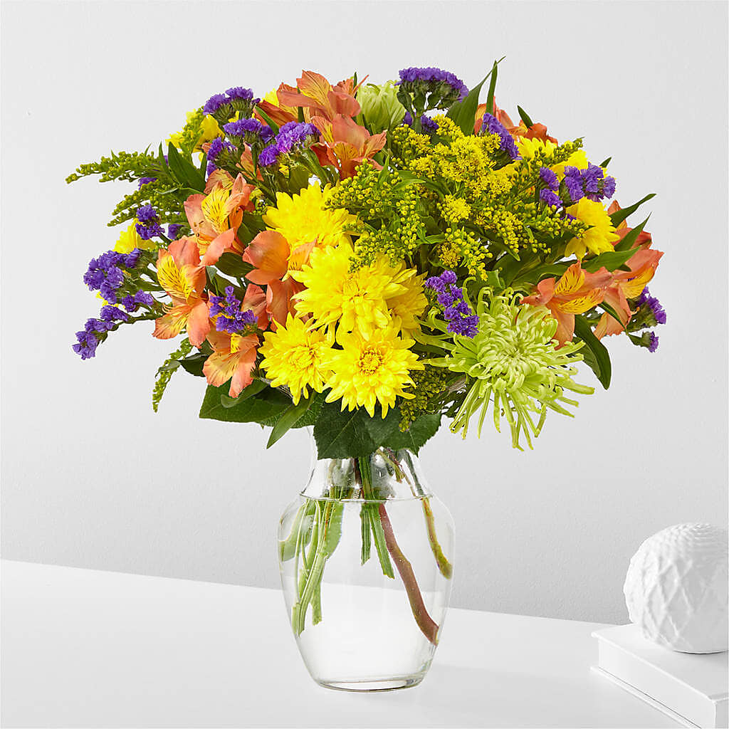 Marmalade Skies Bouquet – Talia Flowers, Ottawa ON