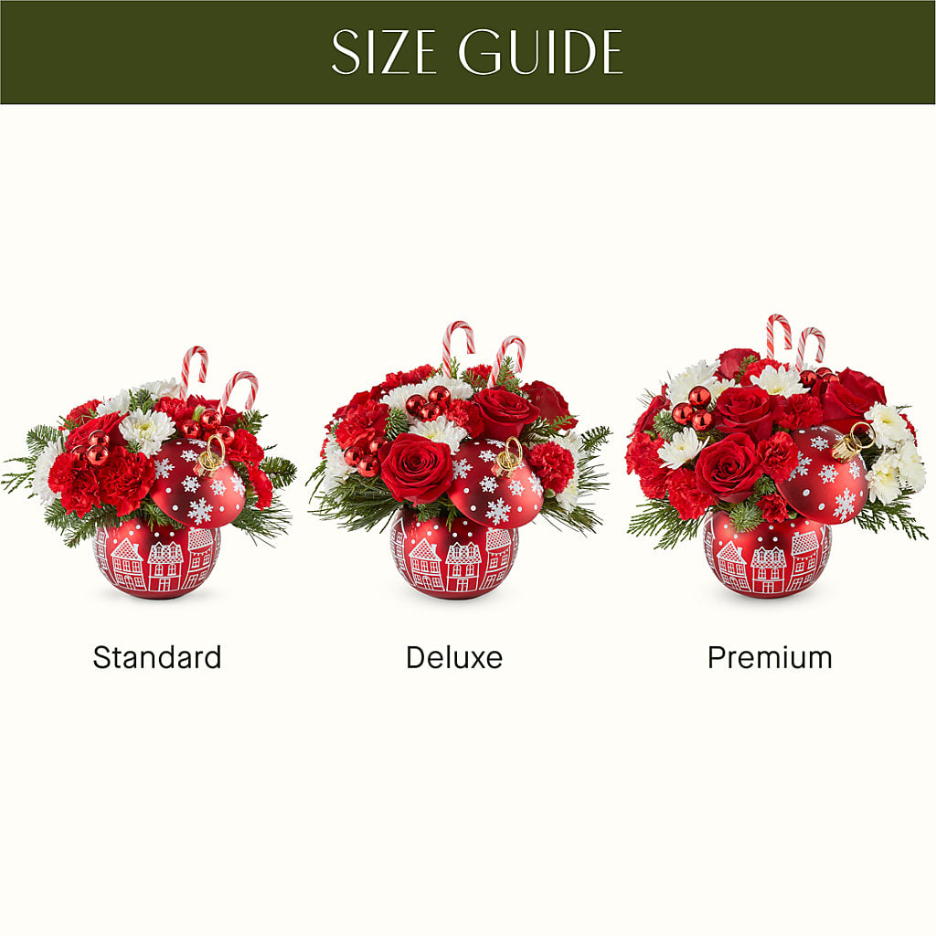 Cheer in the Air Ornament – Talia Flowers, Ottawa ON