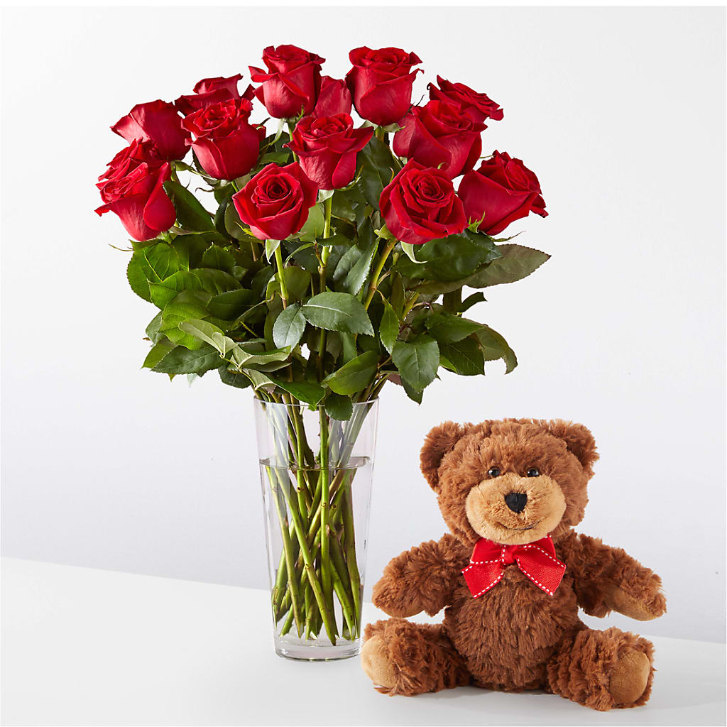 Romantic Long Stem Red Rose Bouquet Bundles – Talia Flowers, Ottawa ON