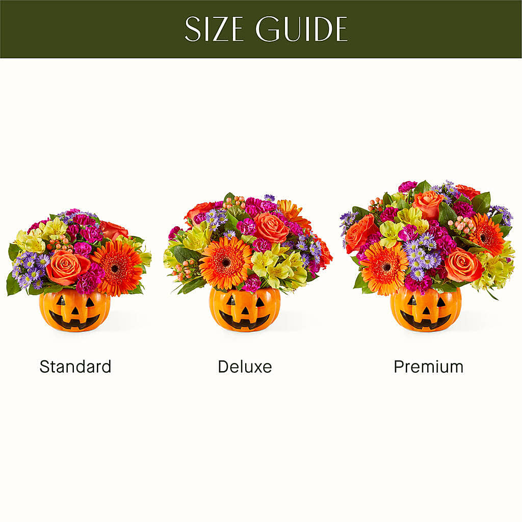 Tricks & Treats Pumpkin – Talia Flowers, Ottawa ON