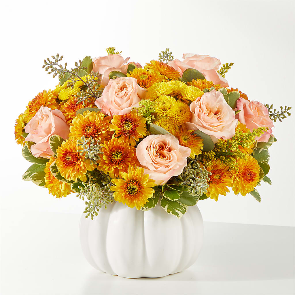 Peachy Pumpkin – Talia Flowers, Ottawa ON