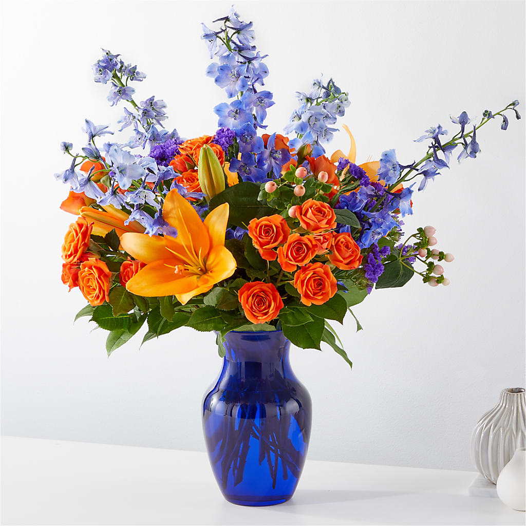 Radiant Citrus Bouquet – Talia Flowers, Ottawa ON