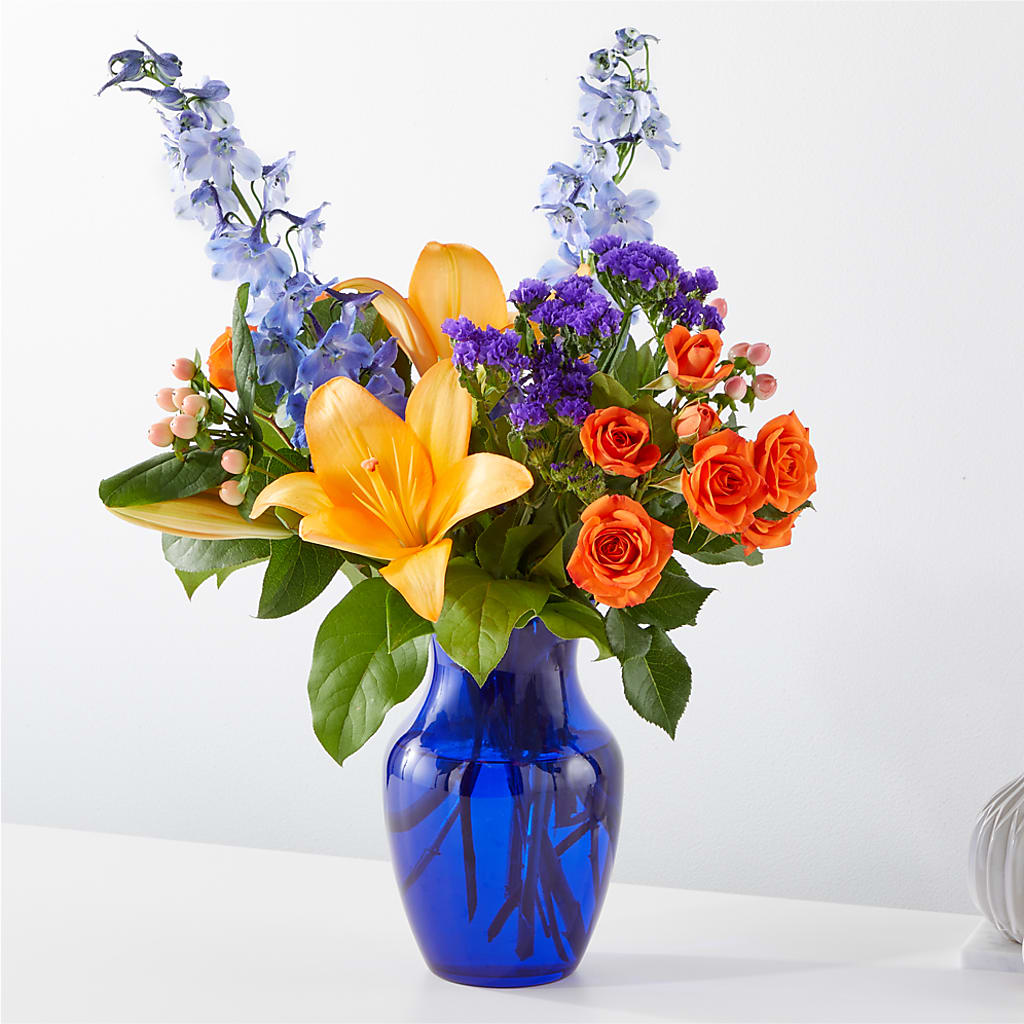 Radiant Citrus Bouquet – Talia Flowers, Ottawa ON