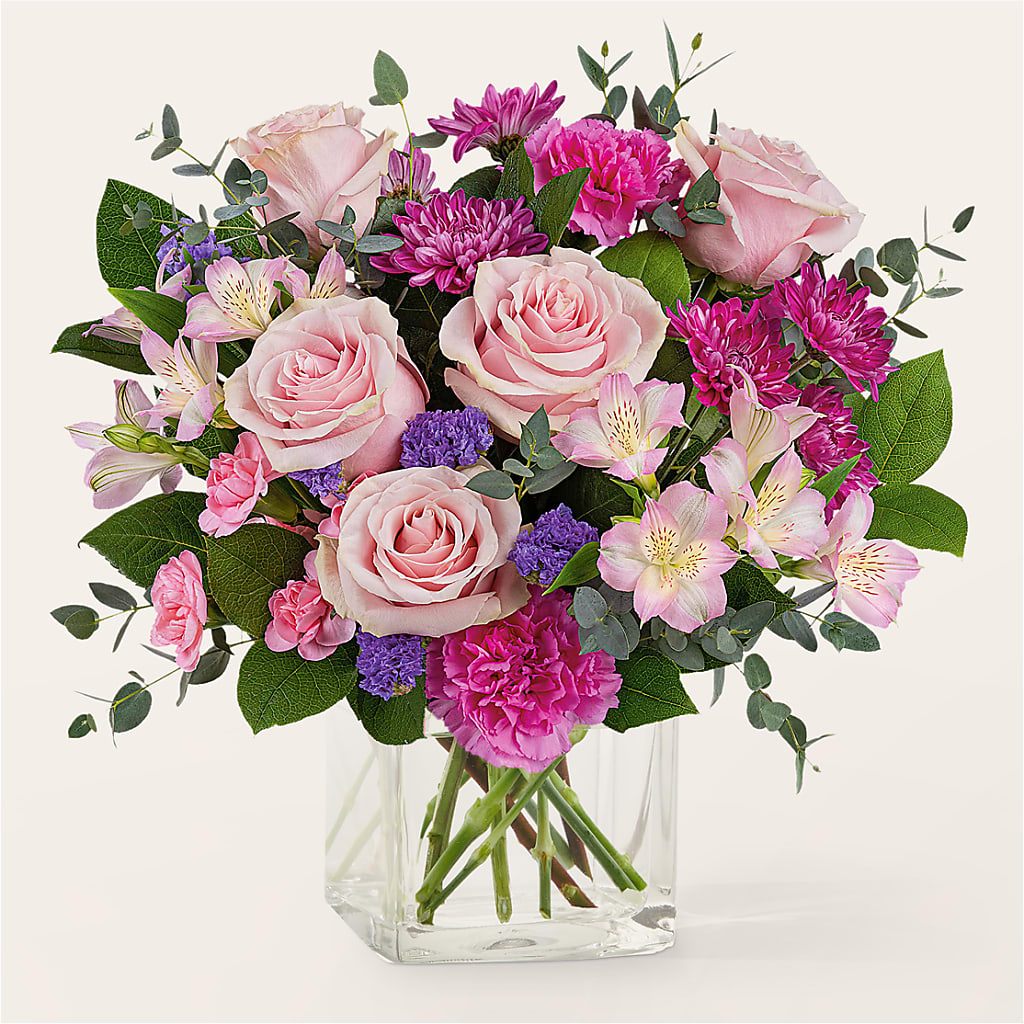 Rosy Radiance Bouquet – Talia Flowers, Ottawa ON