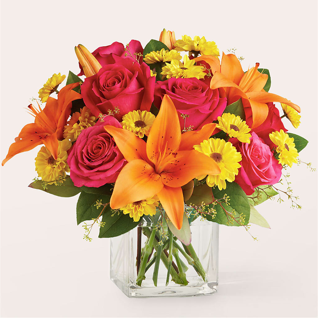 Neon Lights Bouquet – Talia Flowers, Ottawa ON