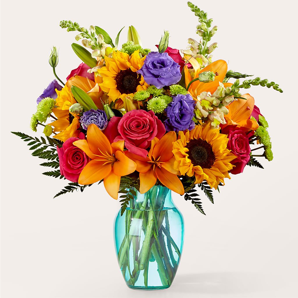Double Rainbow Bouquet – Talia Flowers, Ottawa ON