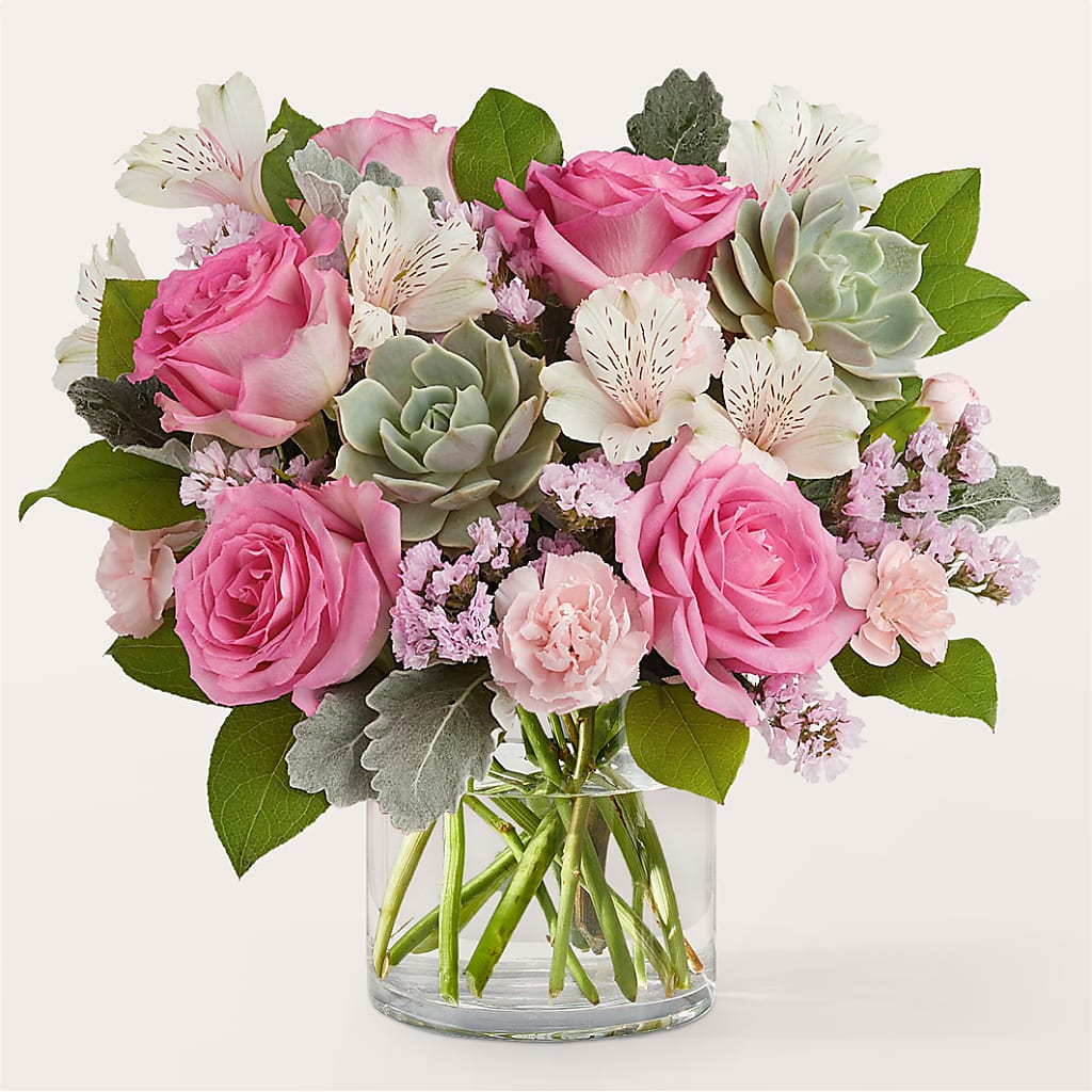 Dusty Rose Bouquet – Talia Flowers, Ottawa ON