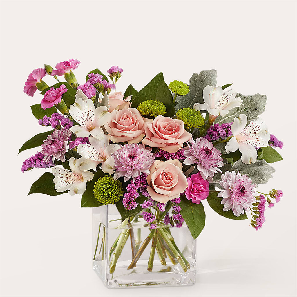 Pink Suede Bouquet – Talia Flowers, Ottawa ON