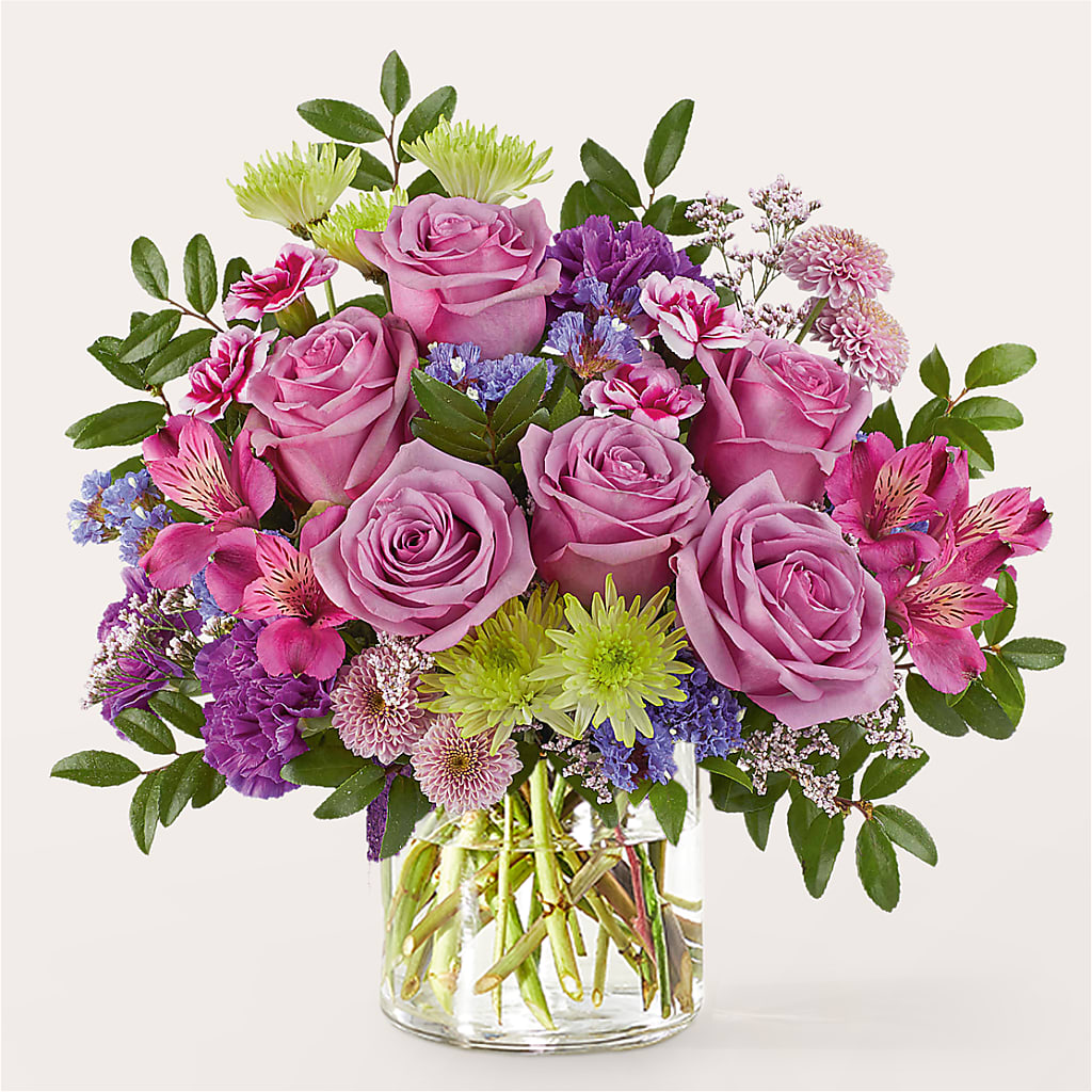 Glass Half Full Bouquet – Talia Flowers, Ottawa ON