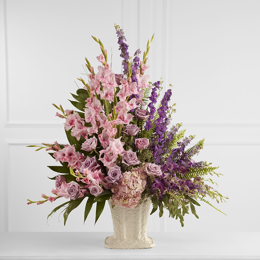 Flowing Garden Arrangement – Talia Flowers, Ottawa ON