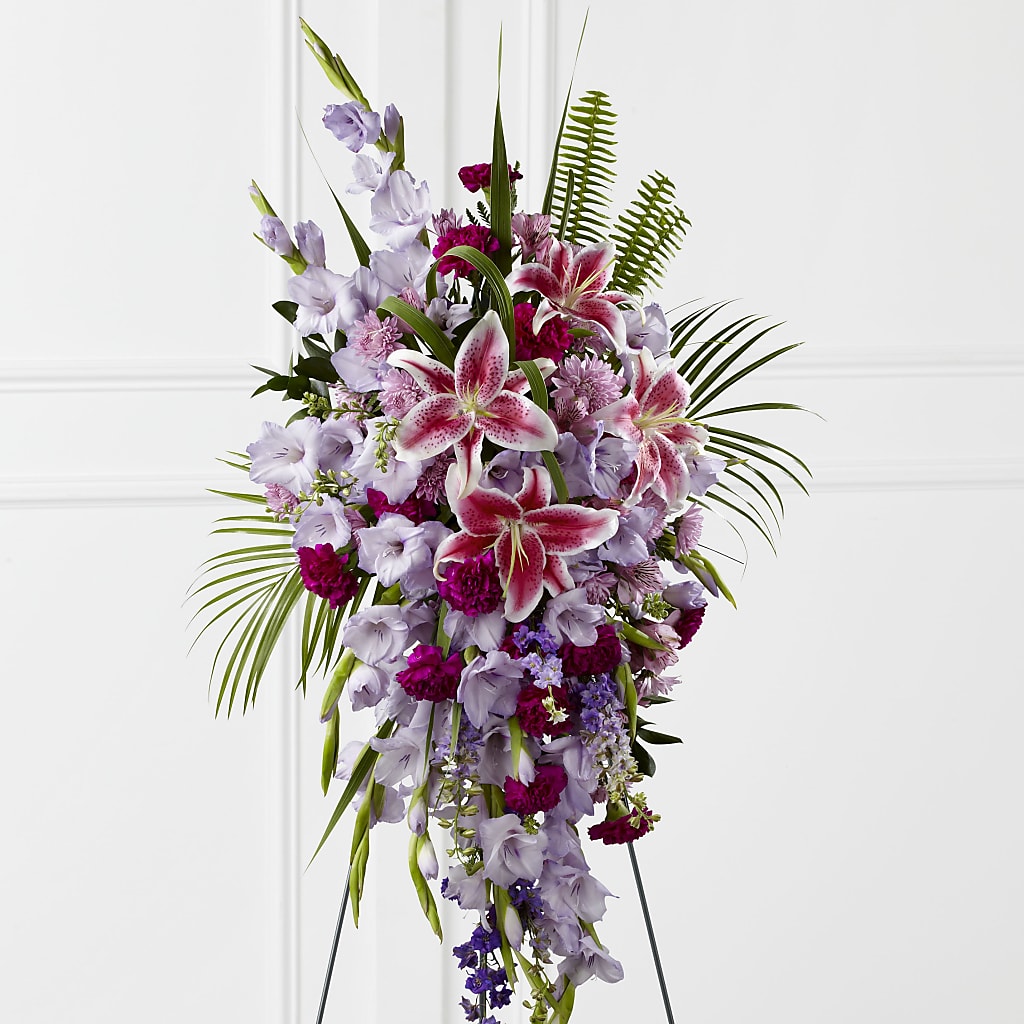 Tender Touch Standing Spray – Talia Flowers, Ottawa ON