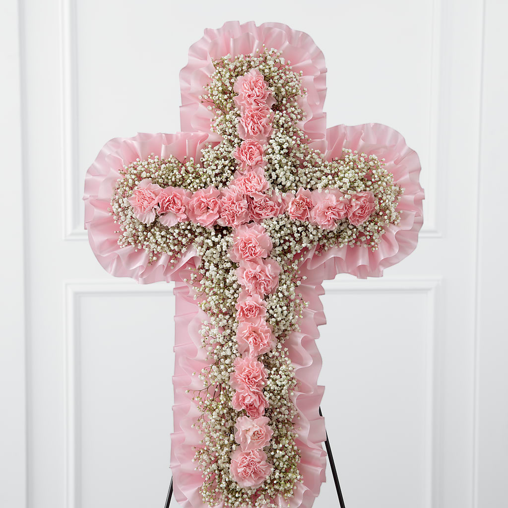 Angel's Cross Easel – Talia Flowers, Ottawa ON