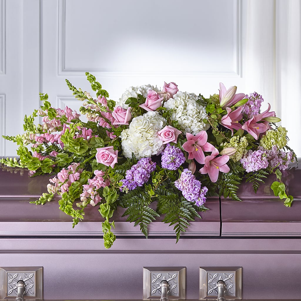 Life's Gratitude Casket Spray – Talia Flowers, Ottawa ON