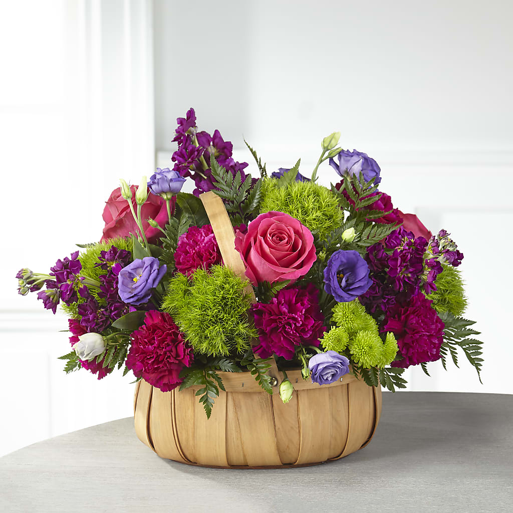 Serene Sanctuary Basket – Talia Flowers, Ottawa ON