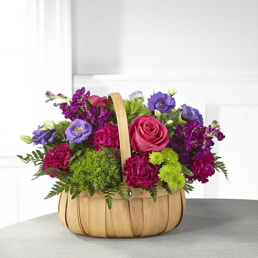 Serene Sanctuary Basket – Talia Flowers, Ottawa ON