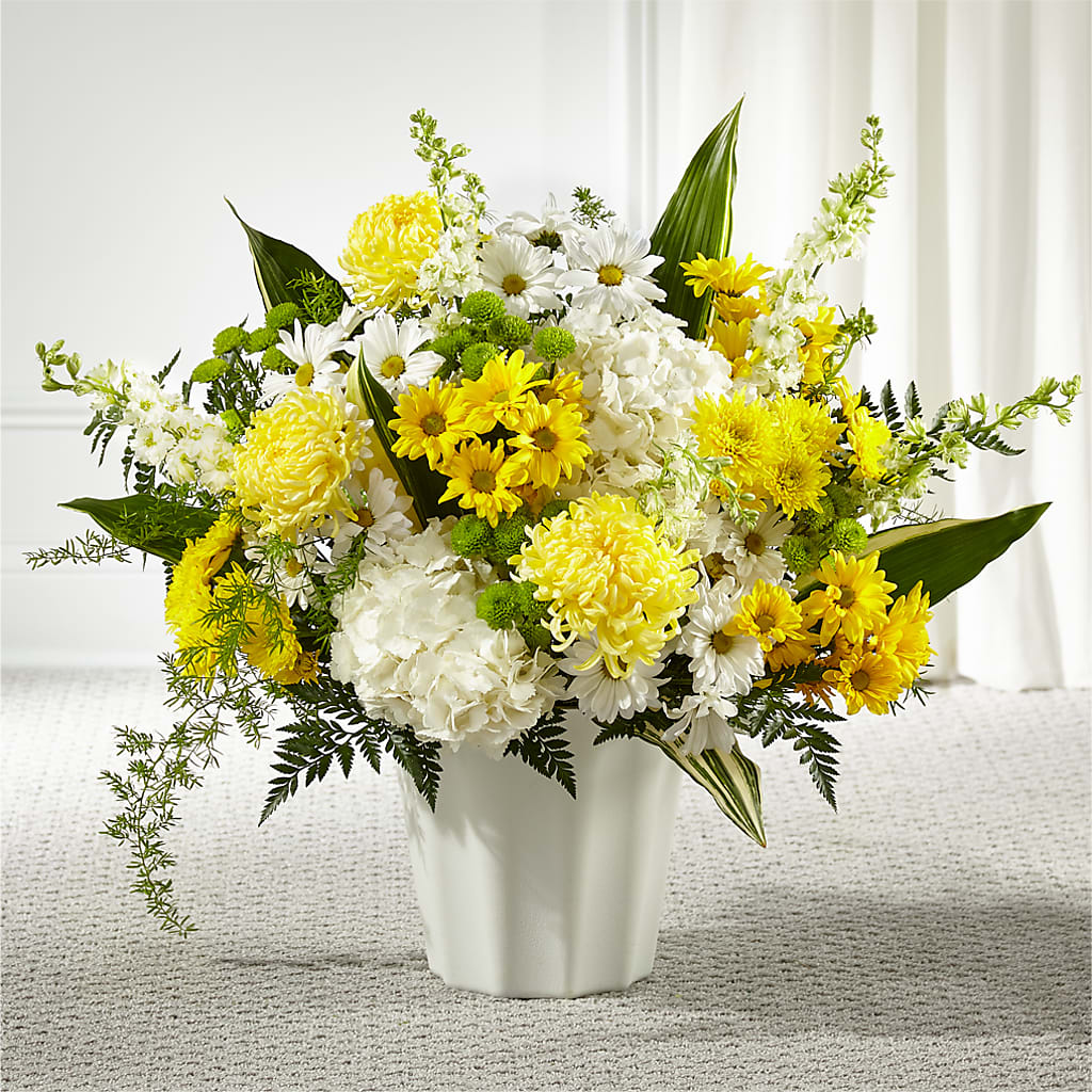 Unity & Grace Floor Basket – Talia Flowers, Ottawa ON