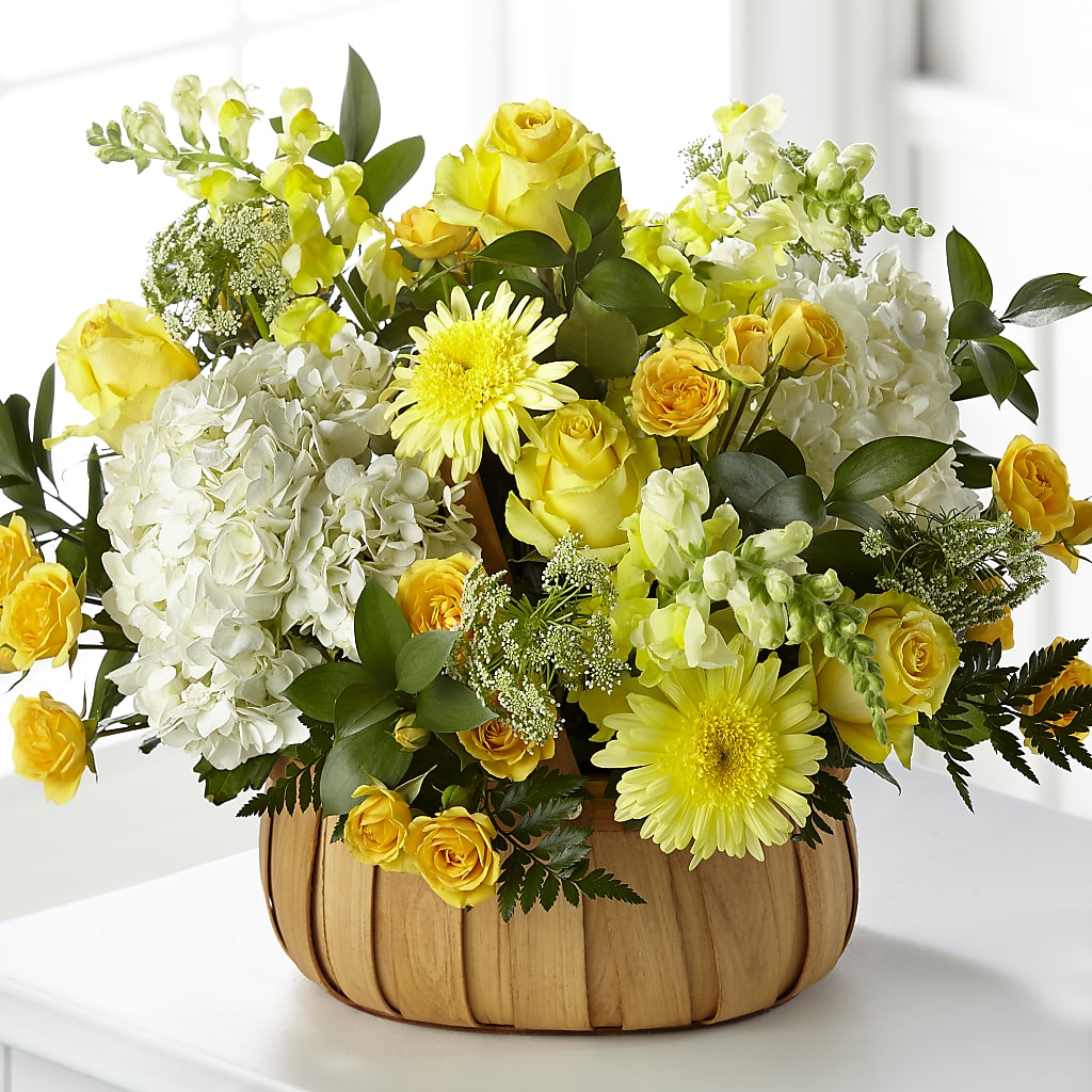 Rustic Remembrance Basket – Talia Flowers, Ottawa ON