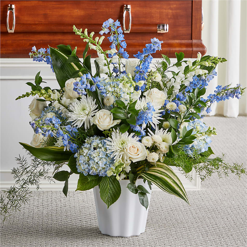 Everlasting Memories Floor Basket – Talia Flowers, Ottawa ON