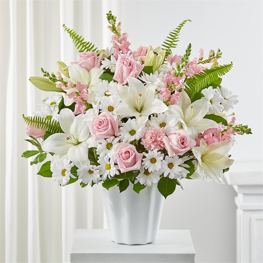 Soft Touch Tabletop Basket – Talia Flowers, Ottawa ON