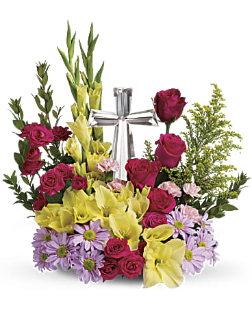Teleflora's Crystal Cross Bouquet – Talia Flowers, Ottawa ON