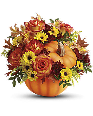 Teleflora's Warm Fall Wishes Bouquet