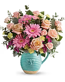 Teleflora's Bee Delighted Bouquet
