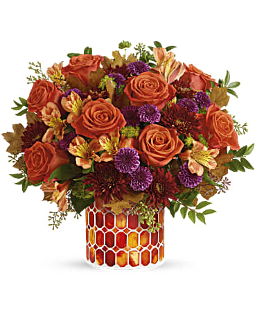 Teleflora's Autumn Radiance Bouquet – Talia Flowers, Ottawa ON