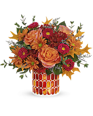 Teleflora's Autumn Aglow Bouquet – Talia Flowers, Ottawa ON