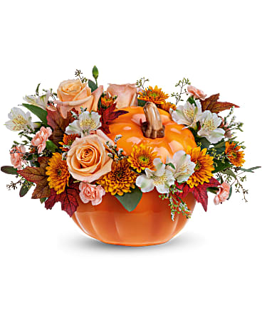 Teleflora's Hello Pumpkin Bouquet – Talia Flowers, Ottawa ON