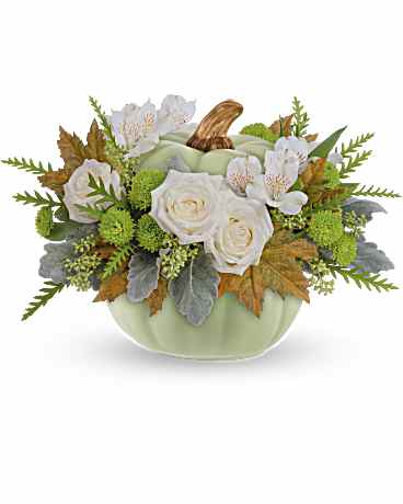 Teleflora's Serenity Sage Bouquet – Talia Flowers, Ottawa ON