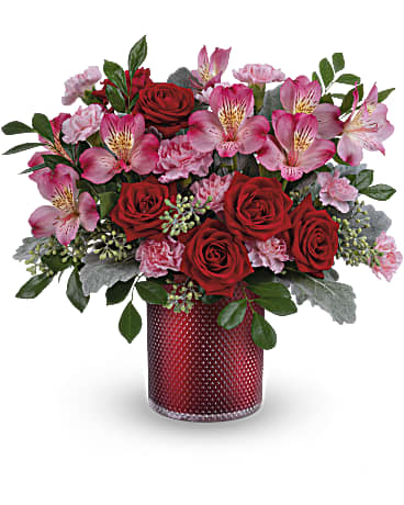 Teleflora's Scarlet Diamond Bouquet – Talia Flowers, Ottawa ON