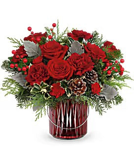 Teleflora's Merry Glow Bouquet – Talia Flowers, Ottawa ON