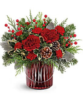 Teleflora's Merry Glow Bouquet – Talia Flowers, Ottawa ON