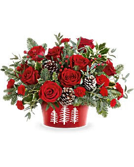 Teleflora's Winter Whimsy Centerpiece