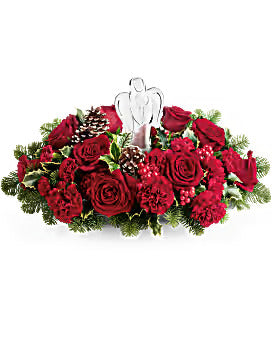 Teleflora's Evergreen Blooms Bouquet