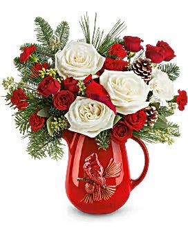 Teleflora's Scarlet Cardinal Bouquet – Talia Flowers, Ottawa ON