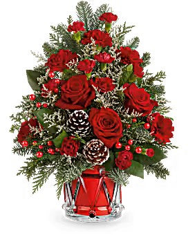 Teleflora's Yuletide Sparkle Tree – Talia Flowers, Ottawa ON