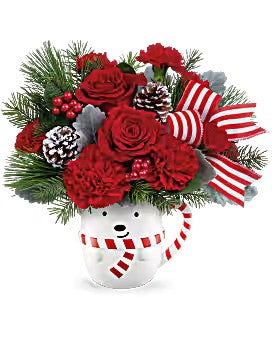 Teleflora's Send A Hug® Beary Wish Bouquet – Talia Flowers, Ottawa ON
