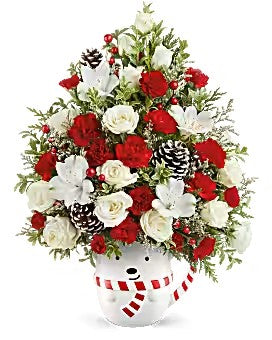 Teleflora's Send A Hug® Snowy Lane Tree
