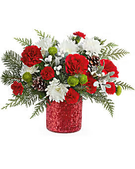 Teleflora's Christmas Magic Bouquet – Talia Flowers, Ottawa ON