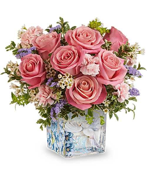 Teleflora's Whispers of Grace Bouquet – Talia Flowers, Ottawa ON