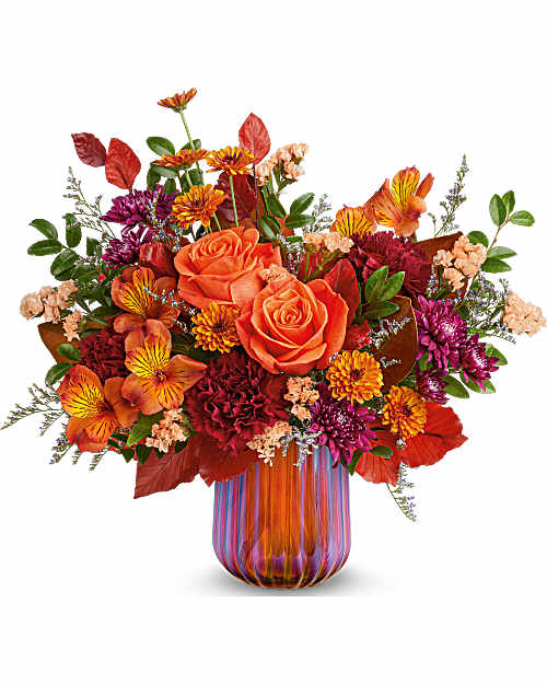Teleflora's Amber Glow Bouquet – Talia Flowers, Ottawa ON