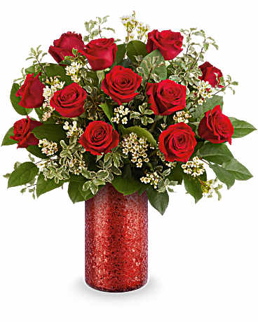 Teleflora's Love Spark Bouquet – Talia Flowers, Ottawa ON
