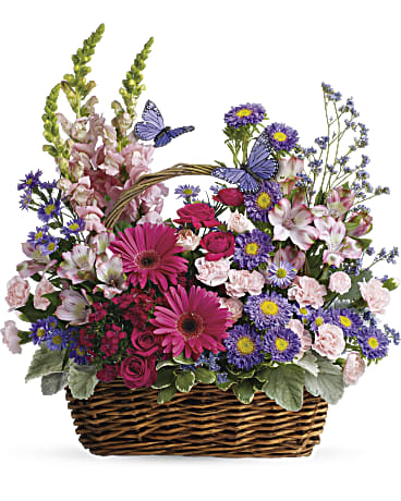 Country Basket Blooms – Talia Flowers, Ottawa ON